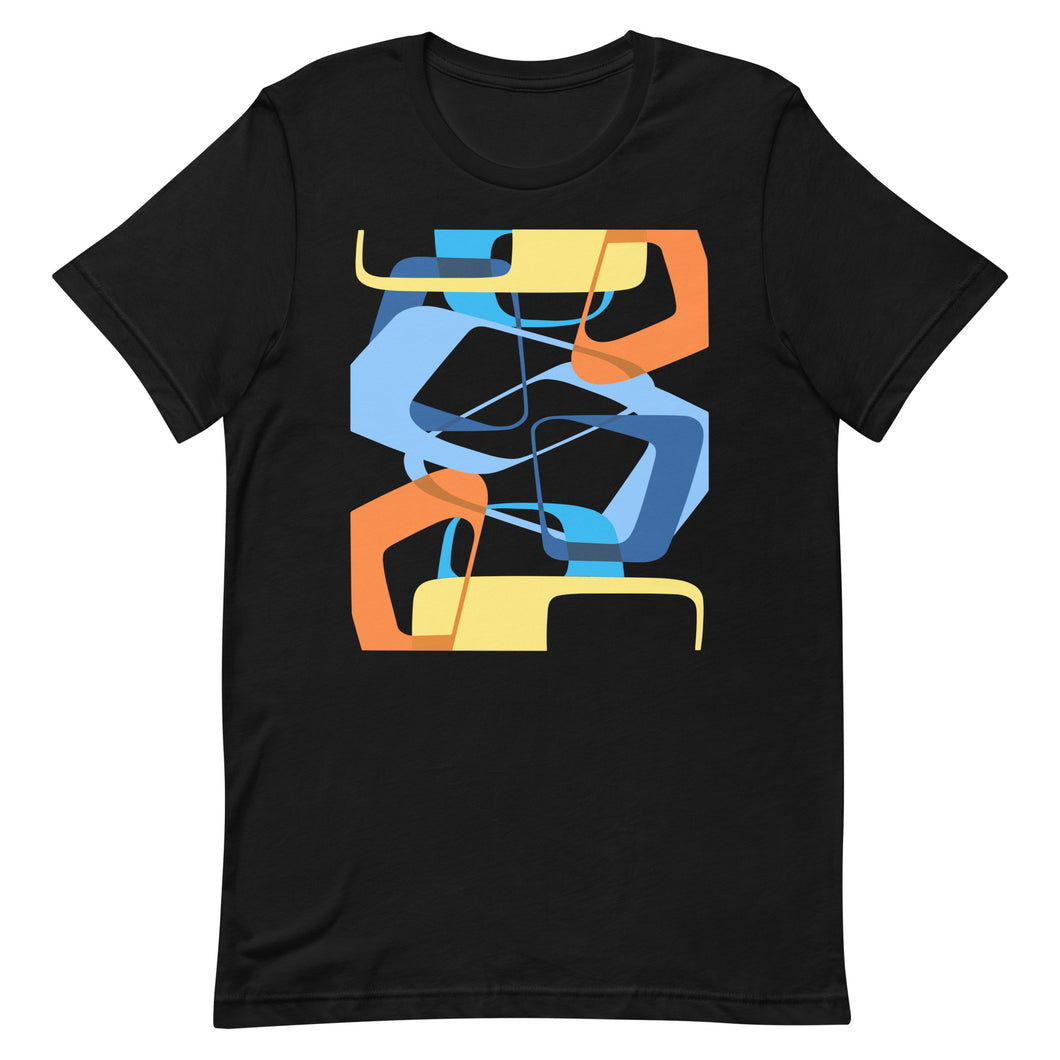 Mid Century, Modern, Abstract Shapes T-Shirt