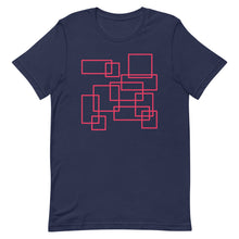 Load image into Gallery viewer, Mid Century, Retro, Red Squares T-Shirt
