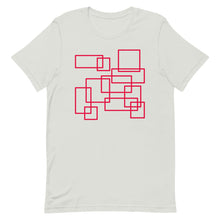 Load image into Gallery viewer, Mid Century, Retro, Red Squares T-Shirt
