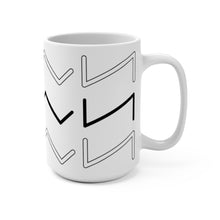 Load image into Gallery viewer, Synthesizer, Techno White 15oz Mug
