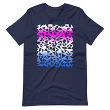Load image into Gallery viewer, Abstract Geometric Synthwave T-Shirt
